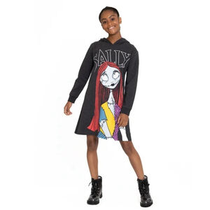 Disney Tim Burton's The Nightmare Before Christmas Dress Girls L 10-12 Black NWT